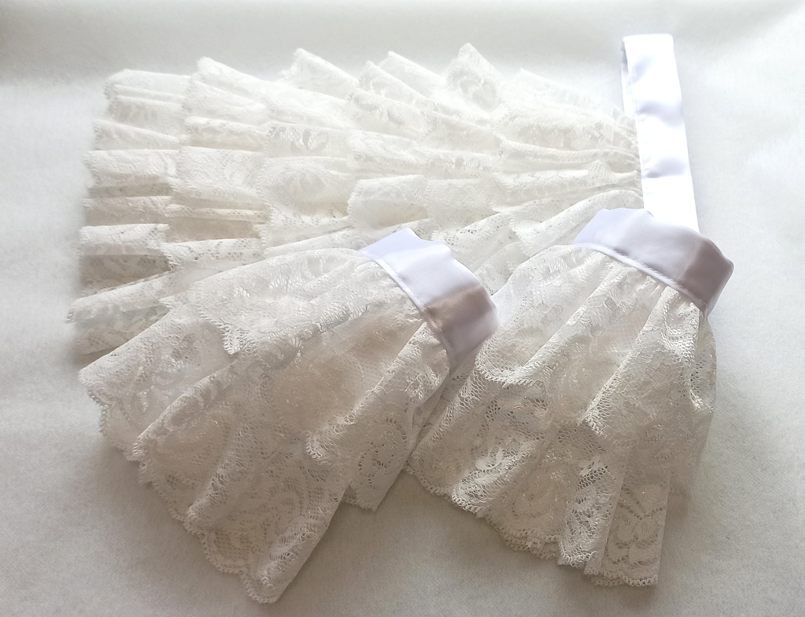 Lace Jabot lace Wrist Cuffs Set Victorian Jabot and Wrist Etsy