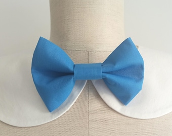 Pinocchio Detachable Collar – Handmade blue Bow tie costume accessory, Pinocchio Cosplay for аdults & kids, Carnival  Halloween Outfit