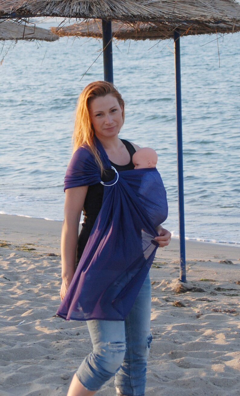 Mesh Water Sling/summer Holiday Sling/water Ring Sling//baby Etsy