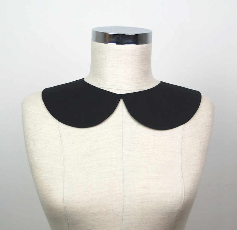 Detachable Peter Pan Collar, White Collar Necklace,Vintage collar ,White Peter Pan Collar zdjęcie 3