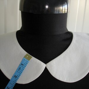 Peter Pan collar , Detachable White Collar, Necklace collar,Adjustable collar, White Choir collar, Choir costume image 5