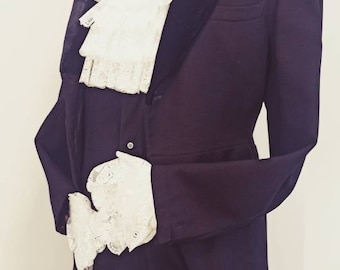 Lace vintage jabot Pirate costume accessorie, Prate costume accessory , Vampire costum goods