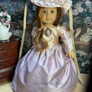 AG Doll  18” Regency Ensemble in Silk . ( NO DOLL)