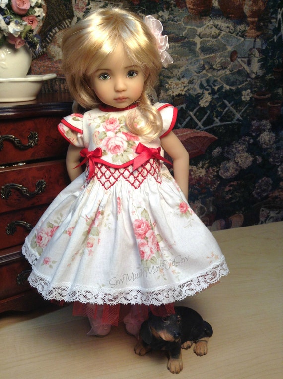 Effner Little Darling NEW Smocking PATTERN for 11/" 12/" BJD and 13/" Bleuette
