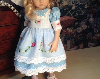 Dots 'n' Roses for Effner Little Darling Doll  [No Doll]. Made to order
