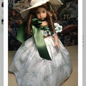 Effner Little Darling 13&quot;  Doll in Gone With The Wind BBQ dress   [No Doll]