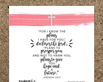 Jeremiah 29:11 Necklace