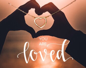 You are Loved Necklace / Summershine