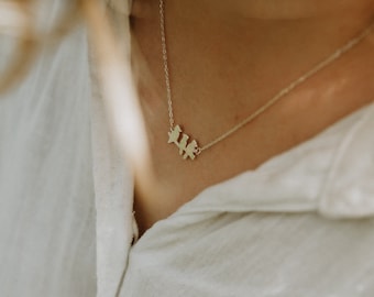 Three Birds Necklace: best seller it's gonna be alright little birds jewelry every little thing inspirational encouragement worry