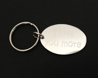 engraved key ring etsy