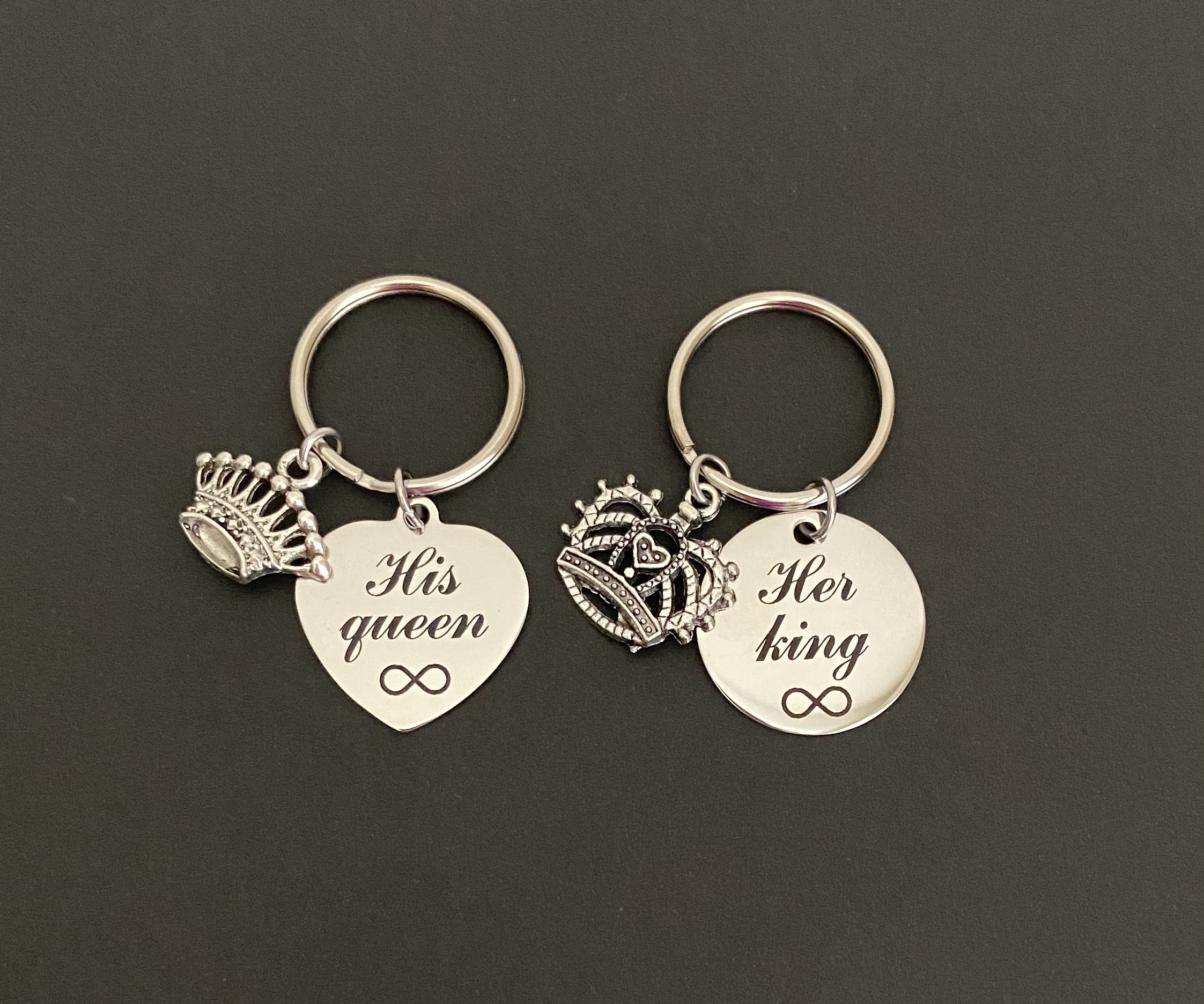 Her king his queen necklace discount