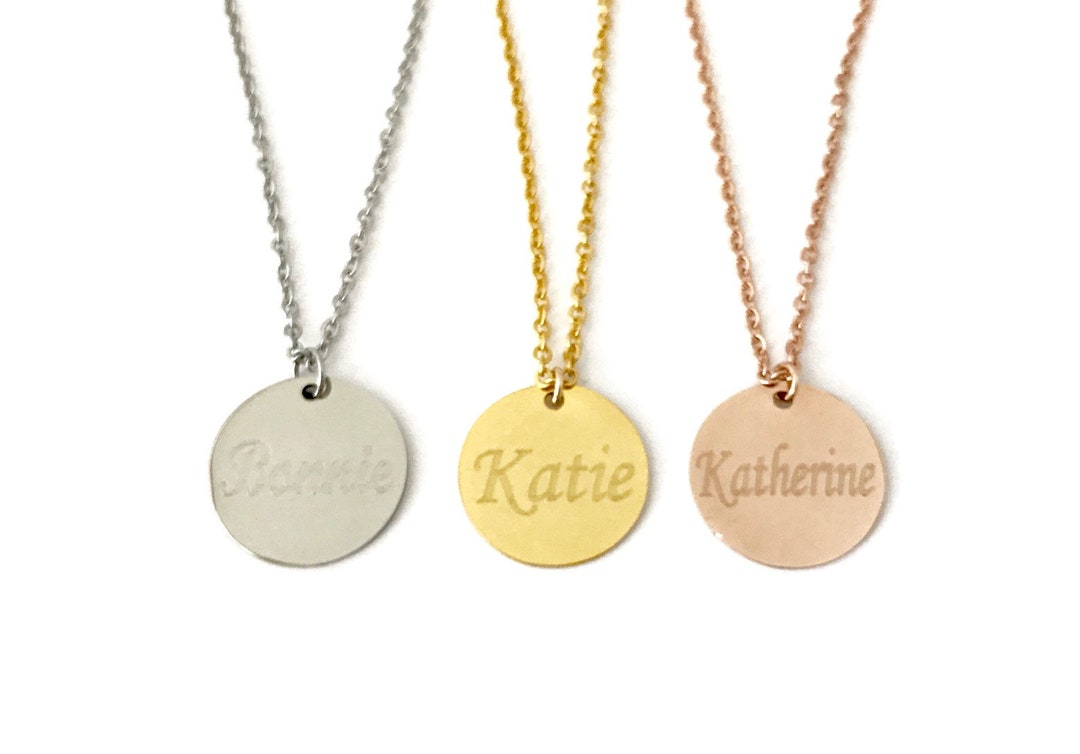 Personalized Name Necklace. Handwriting Necklace. Gold.gold Etsy