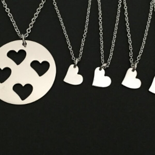 Mother Daughter Necklace Etsy