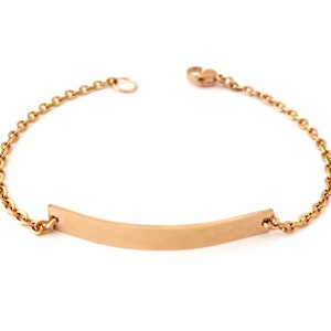 Custom Rose Gold Bracelet. Roman Numerals Bracelet. Monogram Bracelet. Custom Name. GPS Coordinates Bracelet. Friendship.Bridesmaid Bracelet