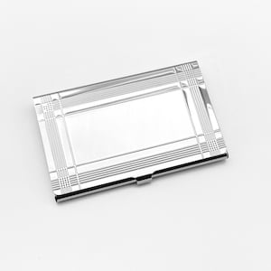Personalized Business Card Holder. Metal Business Card Case.Monogrammed Credit Card Holder.Engraved Business Card Holder.Gift for Her or Him
