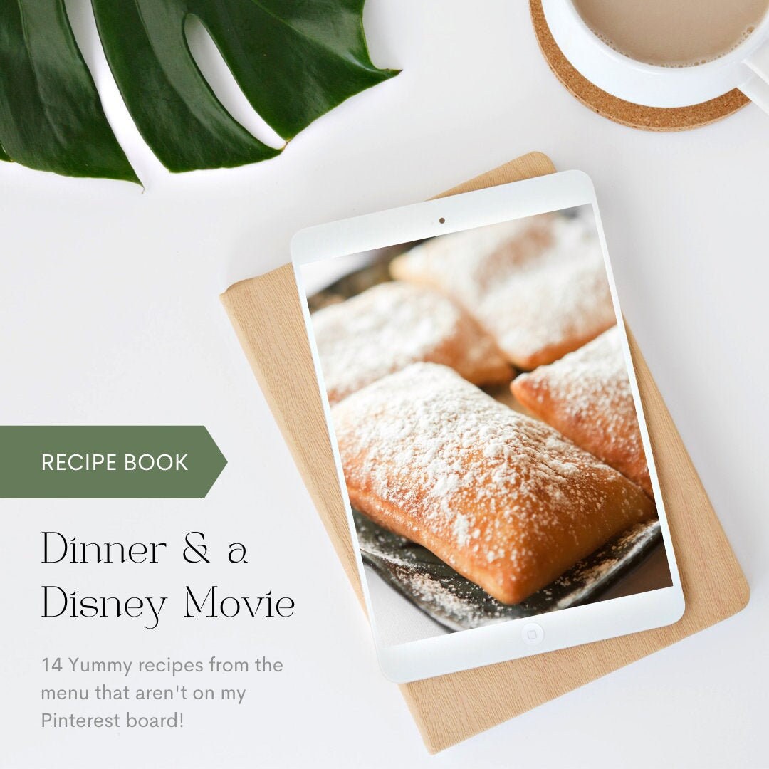Dinner and a Movie Recipe Book Etsy