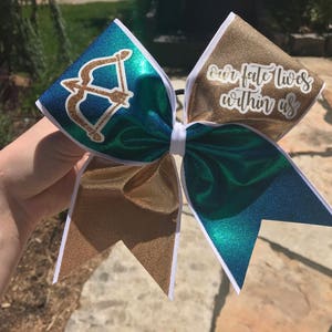 Fiocco da cheerleader ispirato a Merida Brave