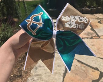 Merida Brave Inspired Cheer Bow