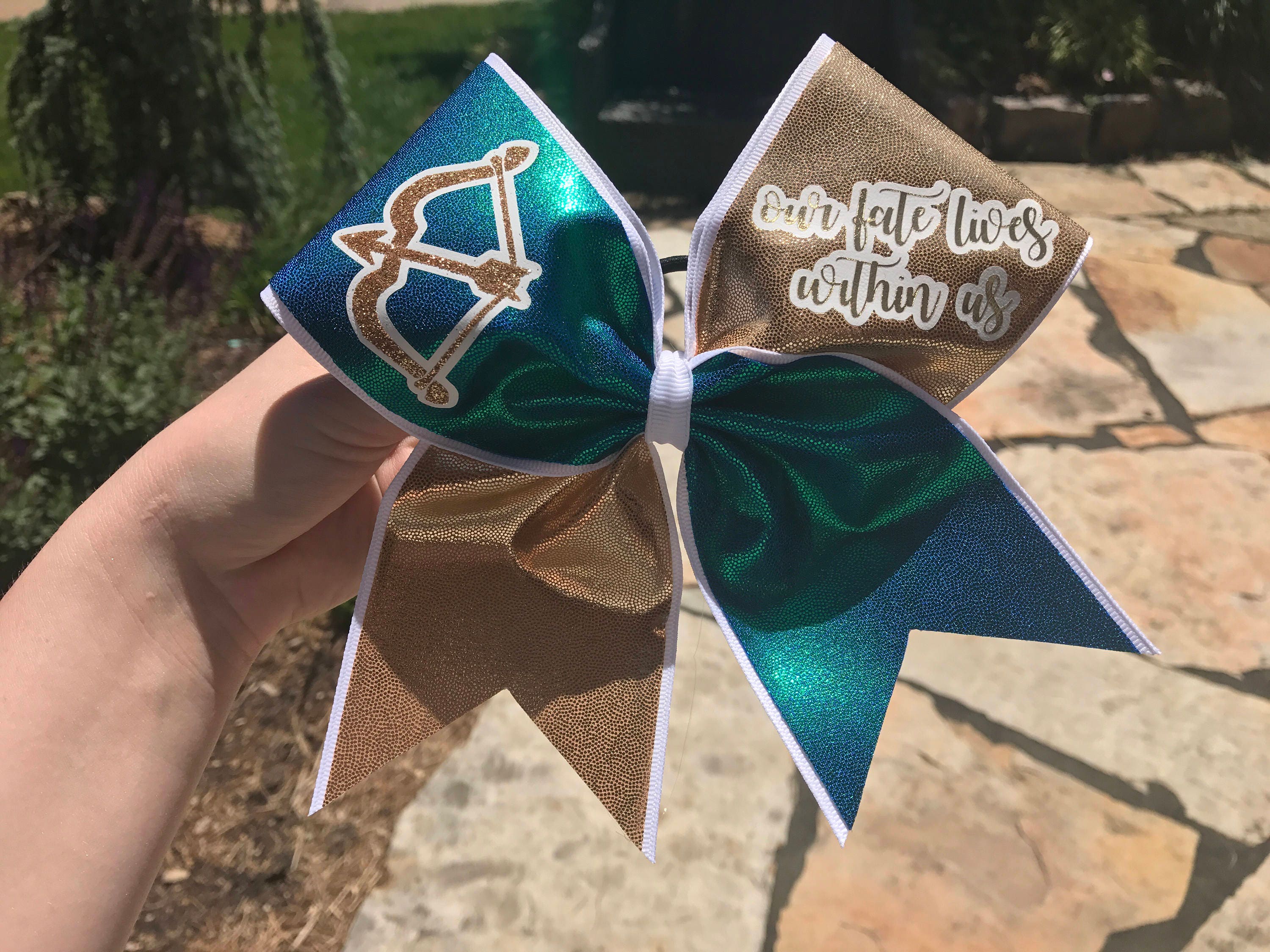 Merida Brave Inspired Cheer Bow - Etsy
