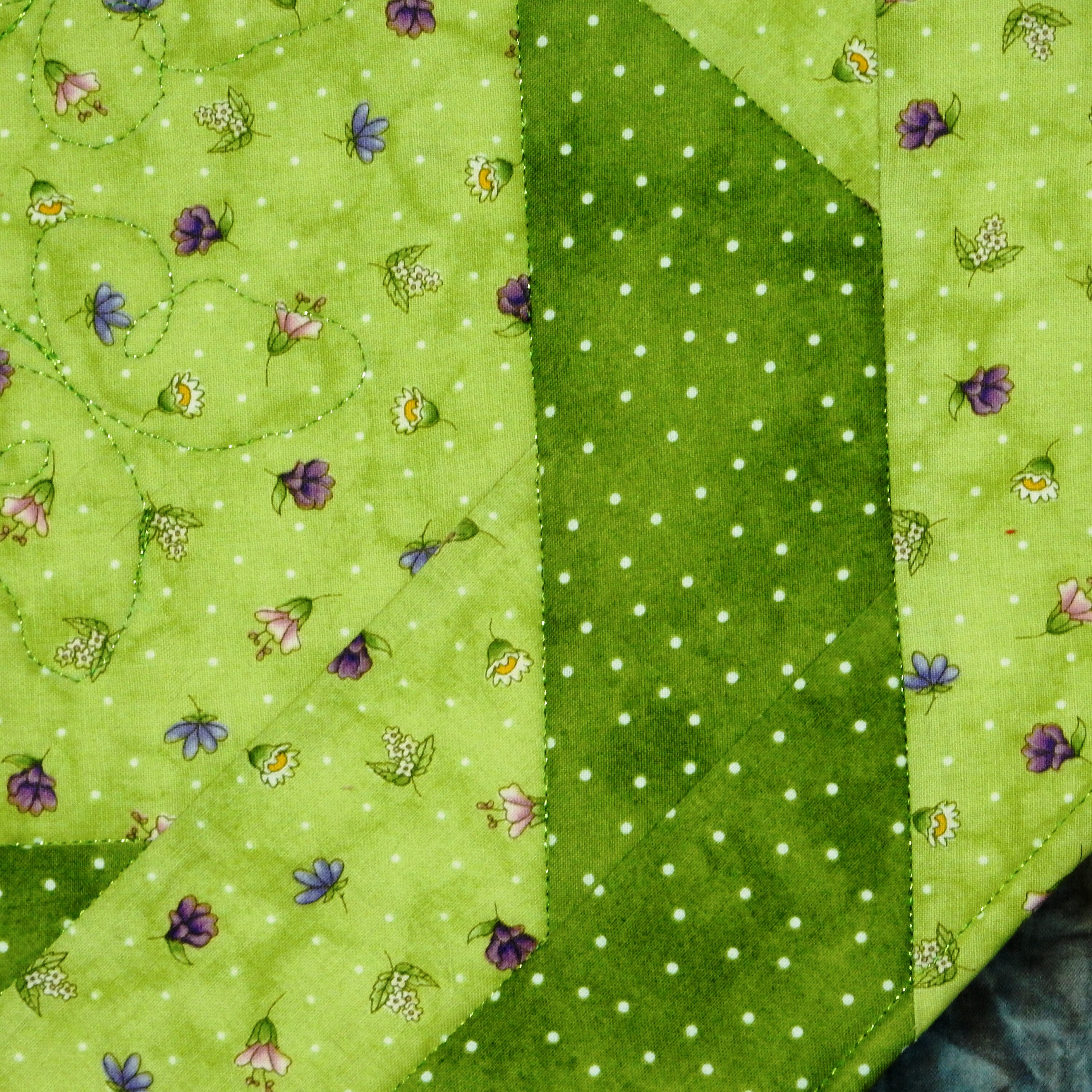 Spring Table Topper Summer Spring Table Topper Green Lavender Herbs Flowers - Etsy