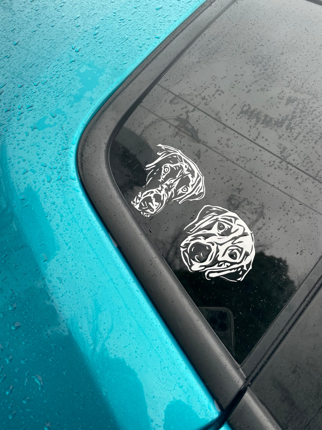 Custom Pet Car Decal