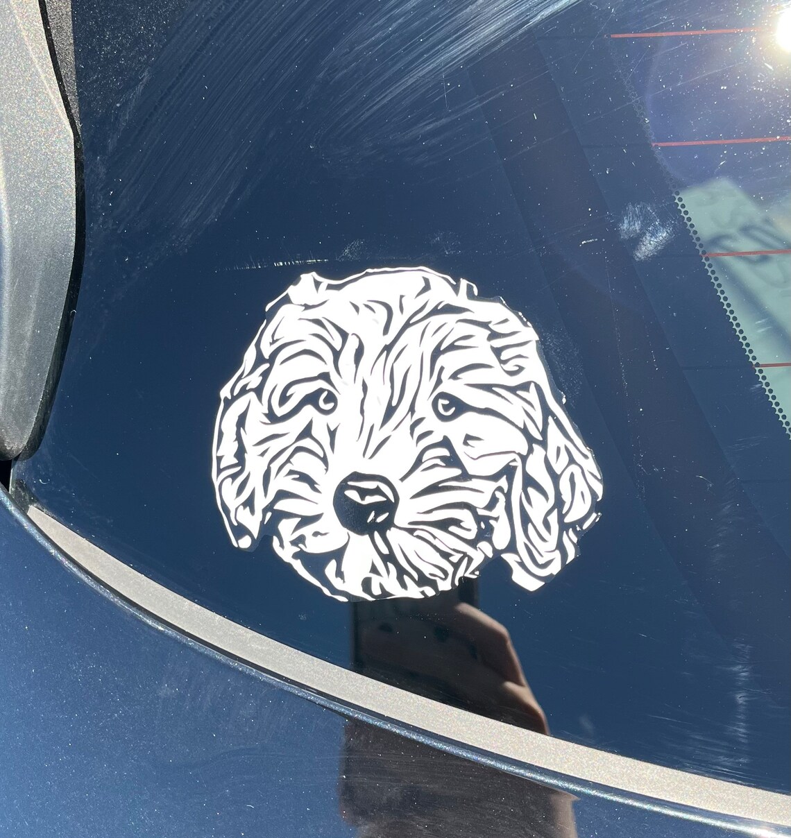Custom Pet Car Decal Etsy