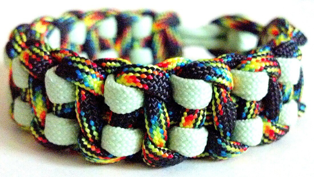 Cosmic GLOWintheDARK Paracord Bracelet 550 survival rope Etsy