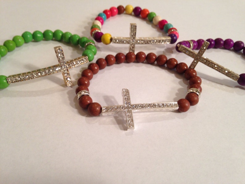 Beaded Cross Jewelry Gift INEXPENSIVE Gift Religious Christian Etsy