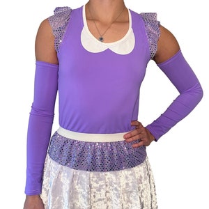 Daisy Duck Running Tank Racerback | Daisy Costume w/Optional Arm Sleeves