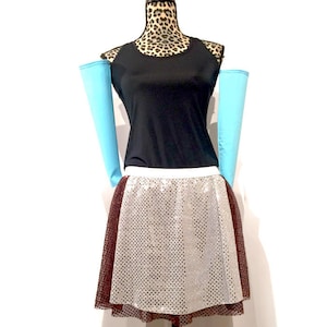 Peasant Cinderella Inspired running costume- Shirt, Sparkle Skirt (and arm sleeves)