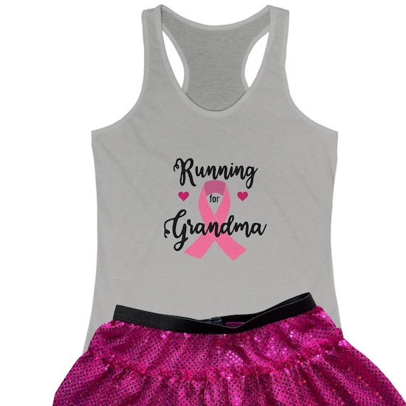 Run Pink Breast Cancer Awareness Pink Ribbon Running Runner Tank Top Run Pink Breast Cancer Awareness Pink Ribbon Running Runner Tank Top