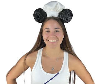 Koksmuts muisoren antislip hoofdband | Atletische hardloophoofdband voor kokskostuum | Chef-kok Mickey