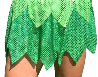 Tinkerbell Inspired Running Costume Skirt