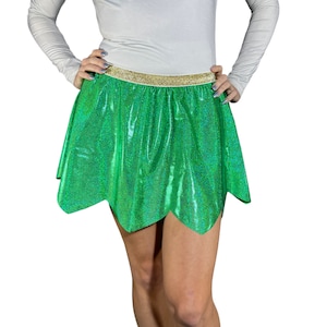 Tinkerbell Inspired Running Sparkle Costume Skirt