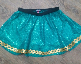 Merida Brave Inspired Running Skirt only