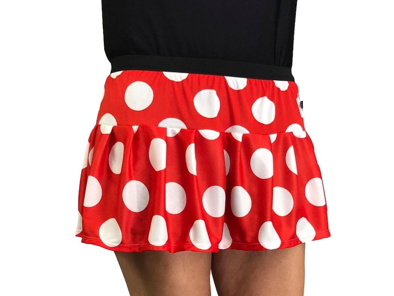 minnie mouse black skirt