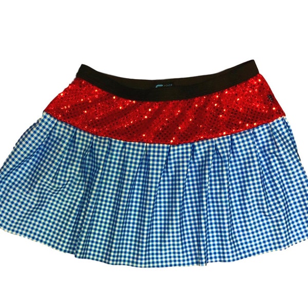 Dorothy running skirt costume- Wizard of Oz