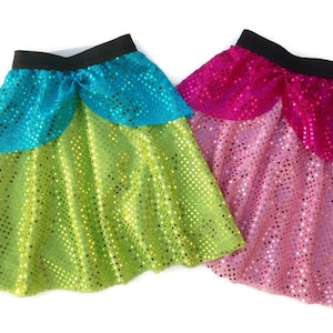 Children&#39;s Cinderella Evil Step Sisters Skirt | Villain Costume Skirt