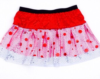 Minnie Mouse Running Costume Skirt and shirt with optional