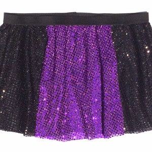 Evil Queen Inspired Running Sparkle Skirt