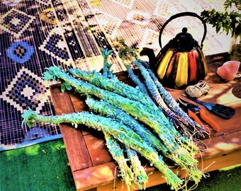 Sage bundle Incense - long , handmade , קטורת מרווה - ארוך , עבודת-יד