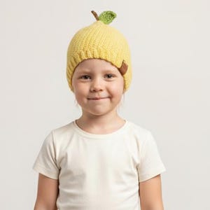 Zitronenhut-Muster | Mehrere Größen Neugeborenen Erwachsene | PDF-Download