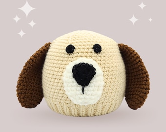 Dog Crochet Hat Pattern - Instant PDF Download, Multiple Sizes from Newborn to Tween