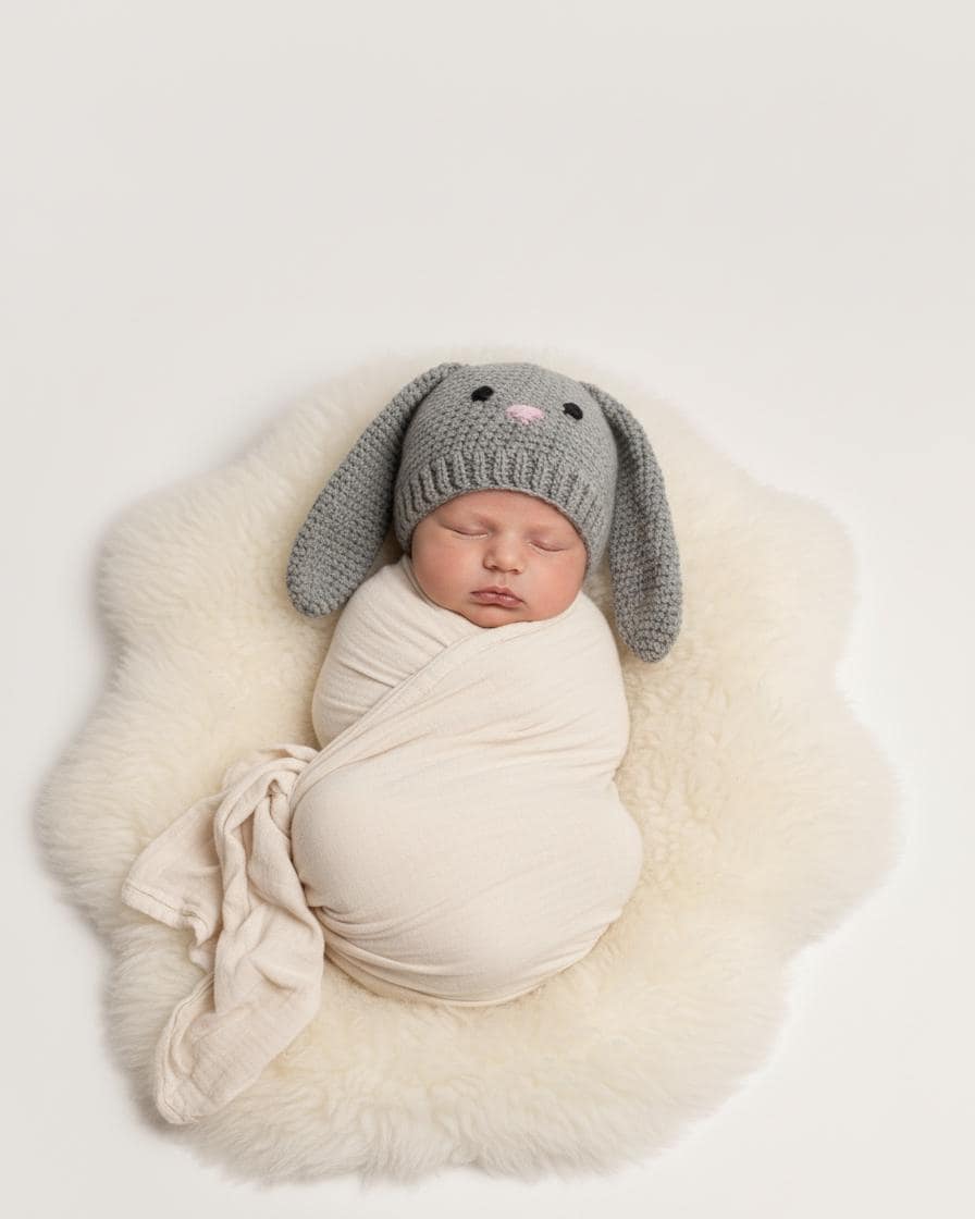 37 Bunny Beanie Crochet Patterns: Perfect for Every Skill Level and Season! 4 Crochet Bunny Hat Pattern Multiple Sizes Newborn to Adult