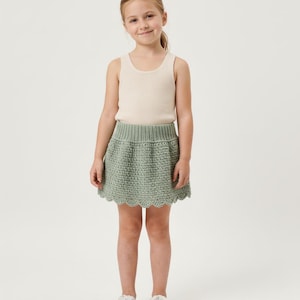 Crochet Skirt Pattern | Multiple Sizes Newborn to 10 year old | PDF Download