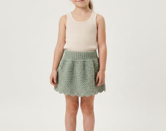 Crochet Skirt Pattern | Multiple Sizes Newborn to 10 year old | PDF Download