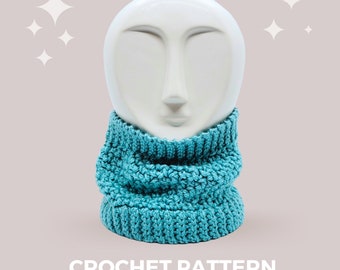 Life Zest Crochet Cowl Pattern - Instant PDF Download, Multiple Sizes from Newborn to Adult