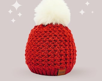Coffee Break Crochet Hat Pattern - Instant PDF Download, Multiple Sizes from Newborn to Adult