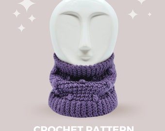 Bundles of Joy Crochet Cowl Pattern - Instant PDF Download, Multiple Sizes from Newborn to Adult
