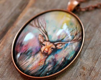 First Light (Deer) - Wearable Art